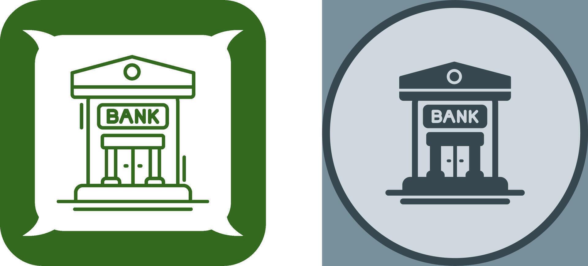 Bank Icon Design vector