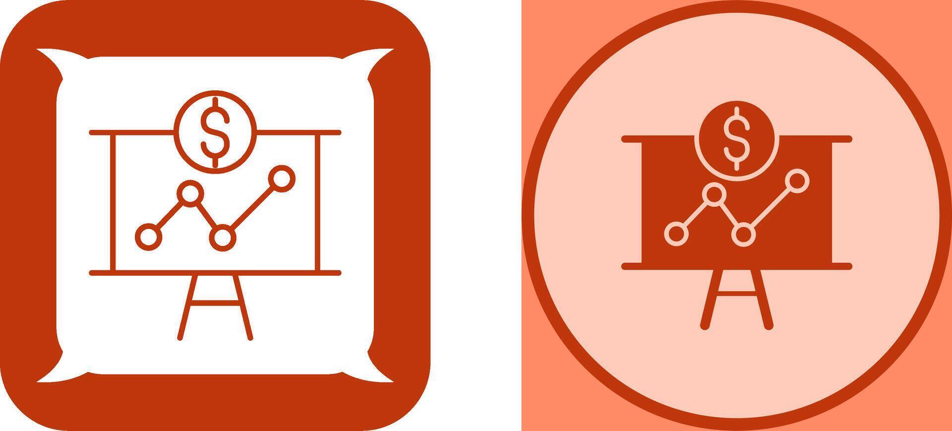 Presentation Icon Design vector
