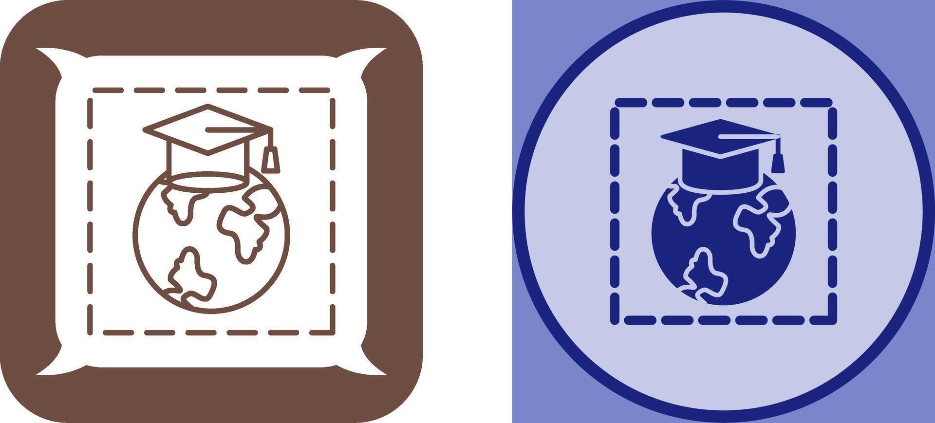 Earth Icon Design vector
