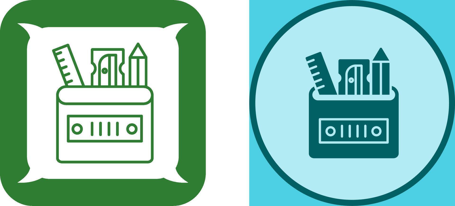 Stationery Icon Design vector