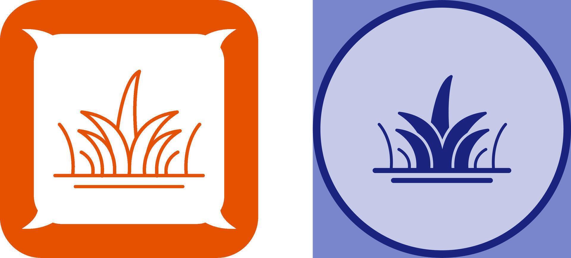 Grass Icon Design vector