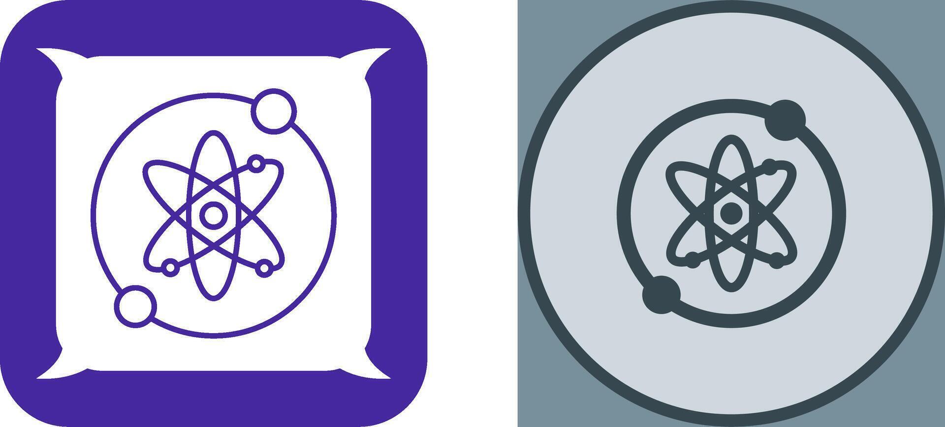 Proton Icon Design vector