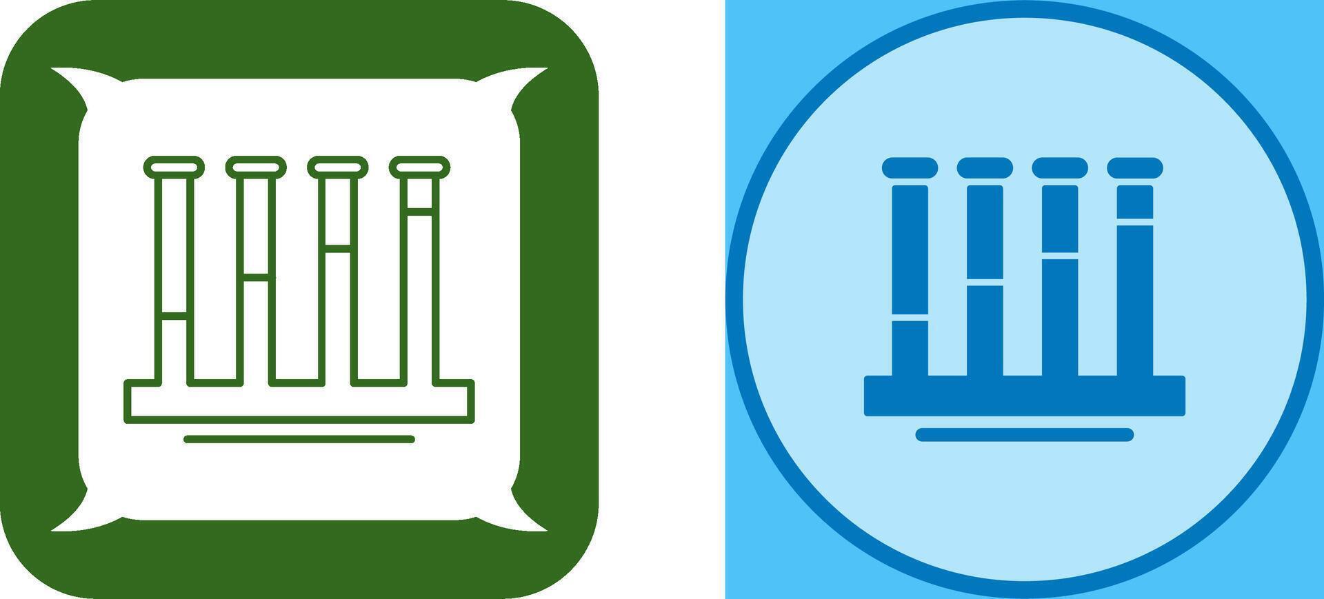 Communicating Vessels Icon Design vector