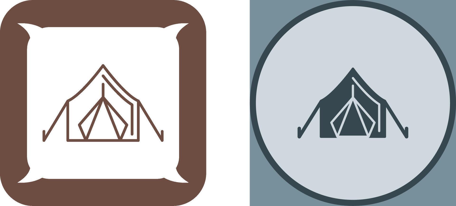 Tent Icon Design vector