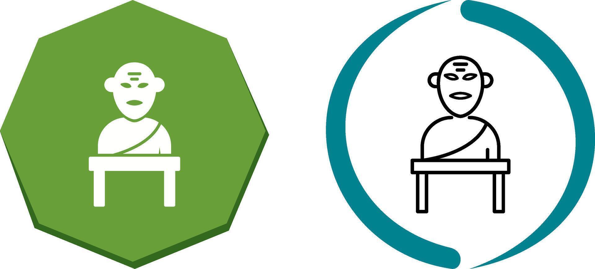 Greek god Icon Design vector