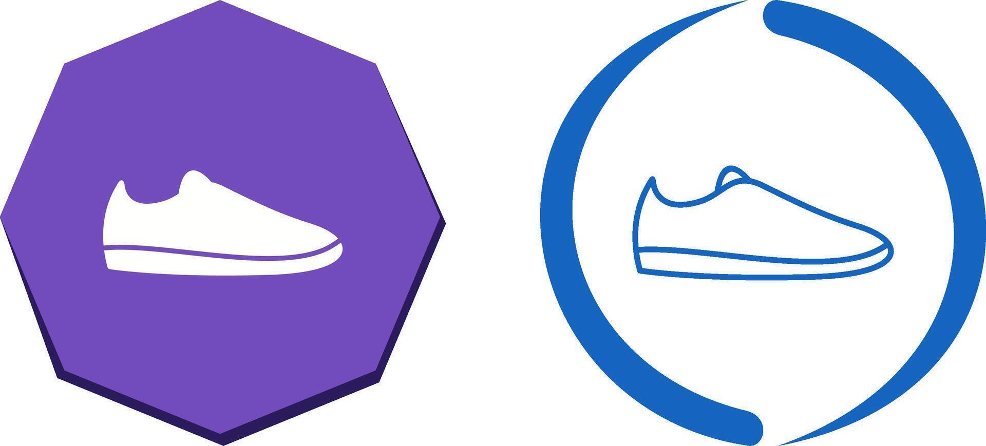Casual Shoes Icon Design vector