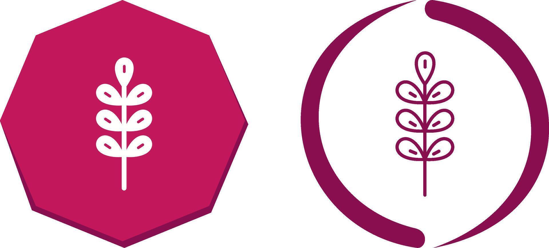 Barley Icon Design vector