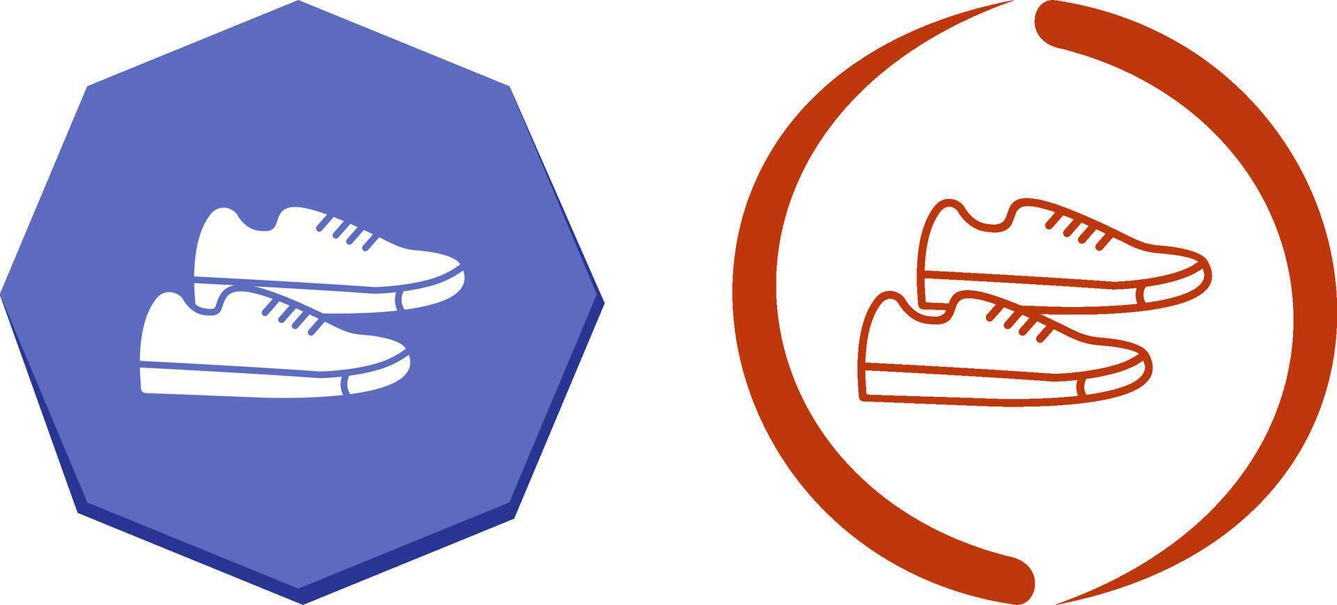 Sneakers Icon Design vector