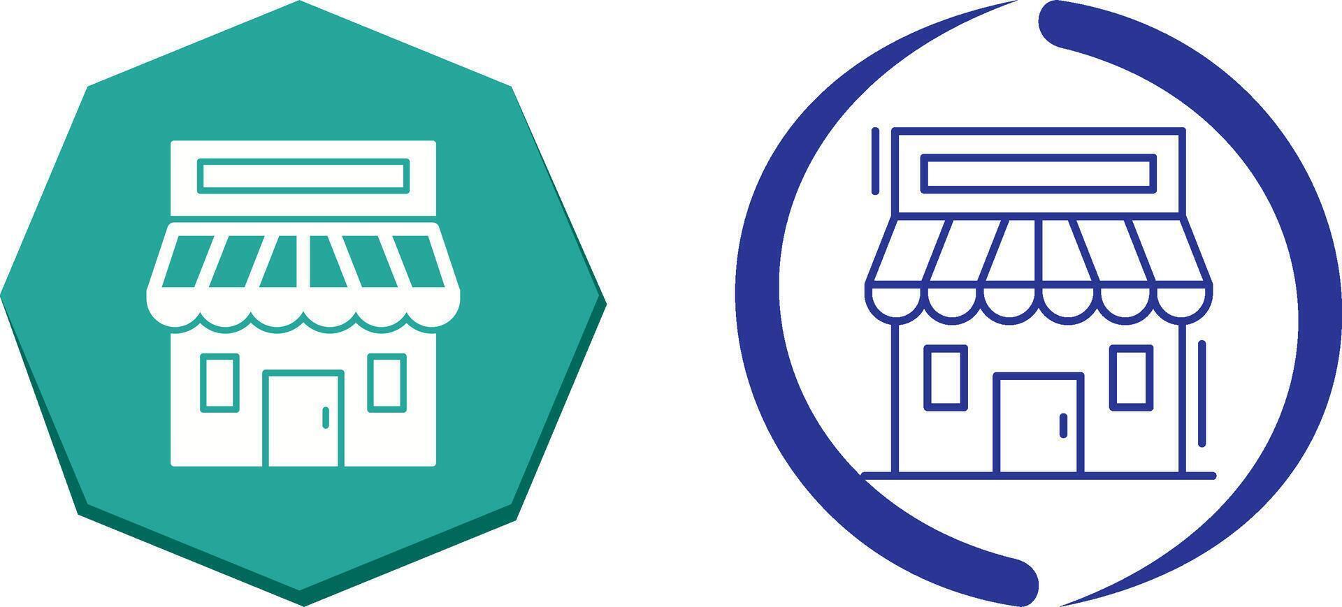 Retail Place Icon Design vector