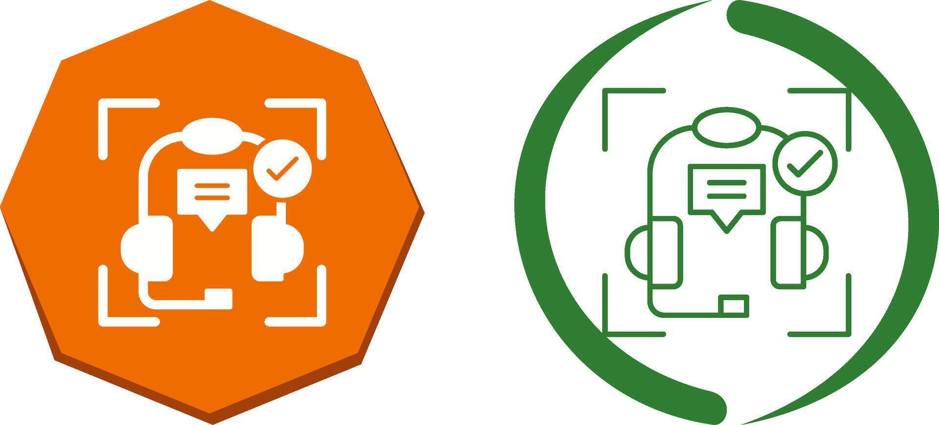 Technical Support Icon Design vector