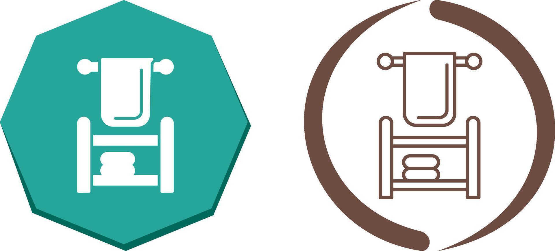 Towel Icon Design vector