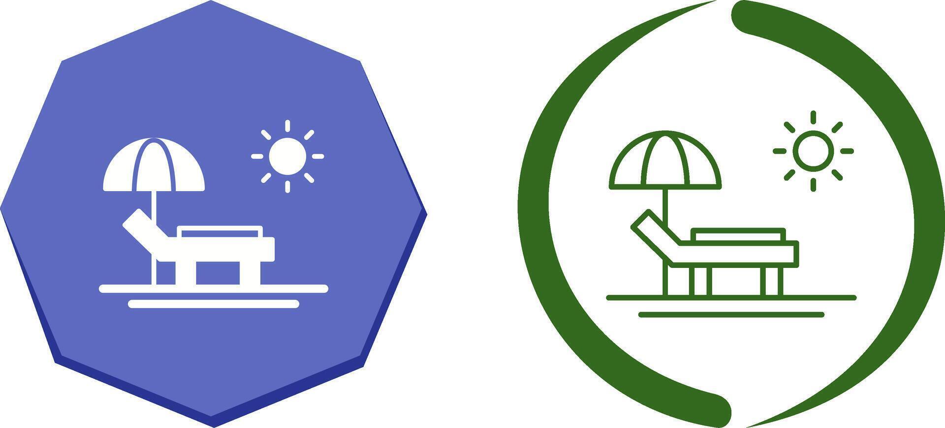 Hammock Icon Design vector