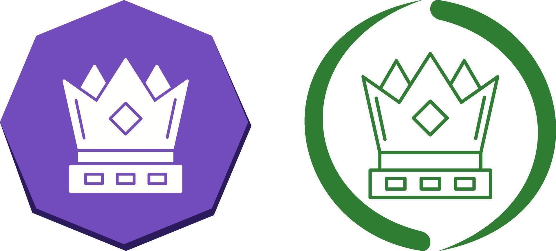 Crown Icon Design vector