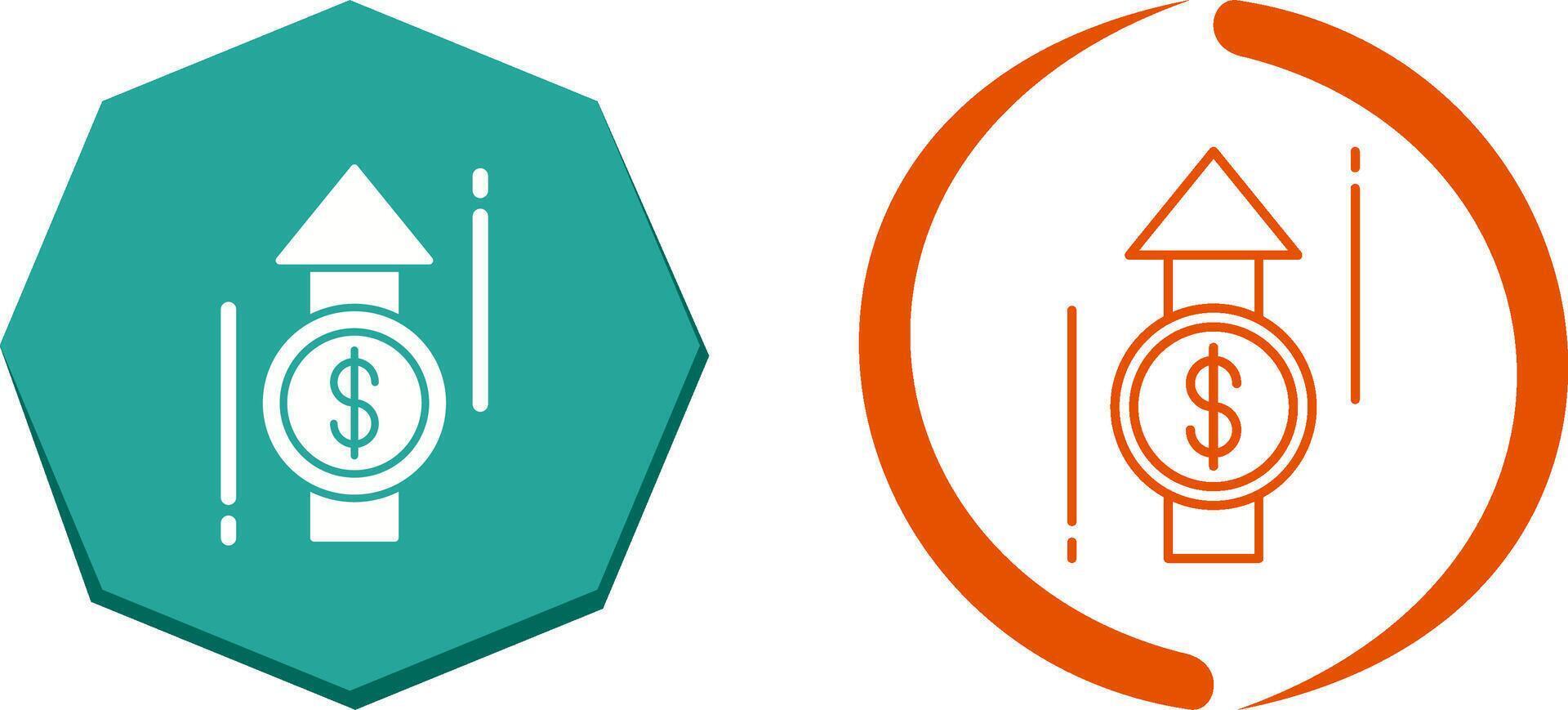 Profit Icon Design vector