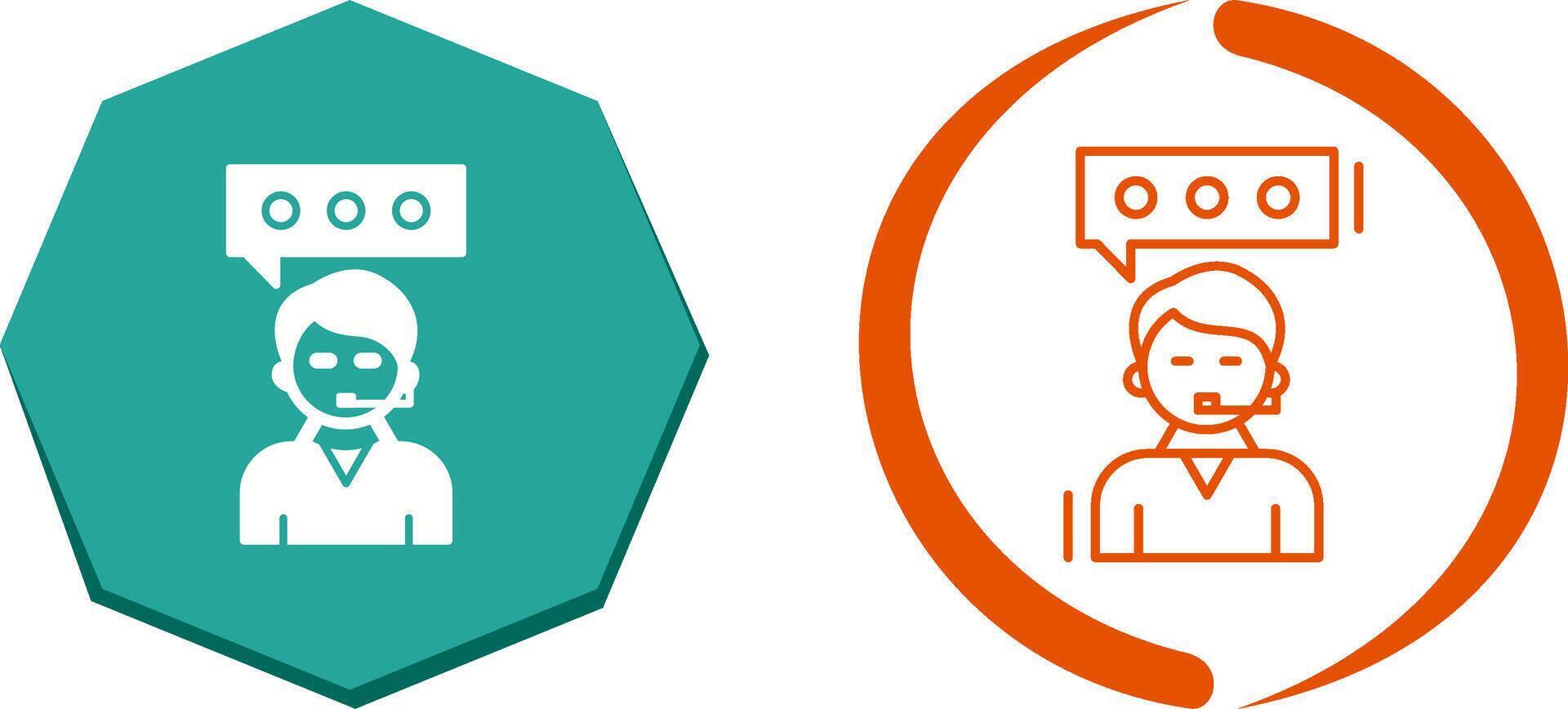 Client Service Icon Design vector