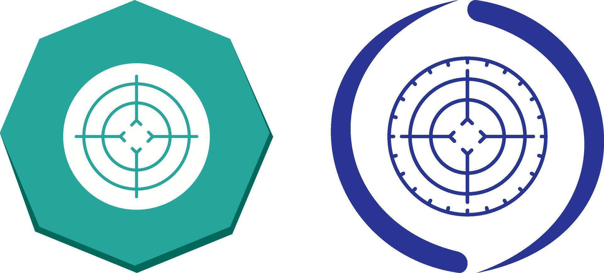 Target Icon Design vector