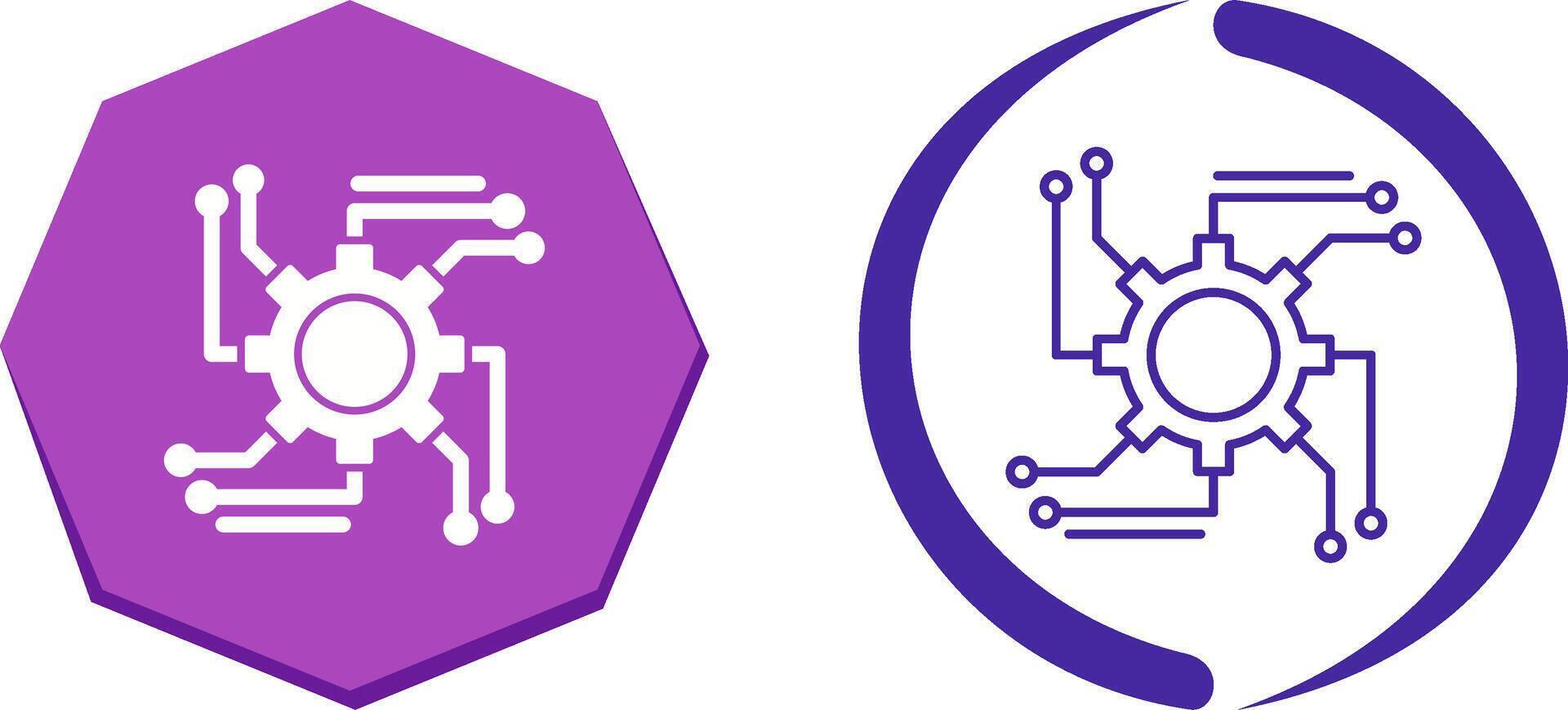 Automation Icon Design vector