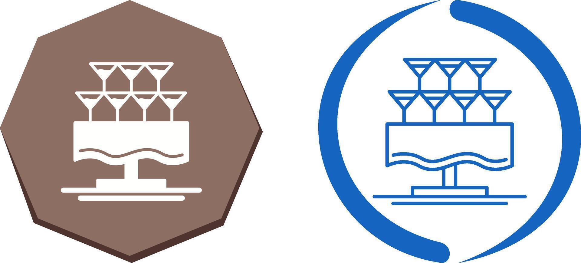 Glasses Icon Design vector
