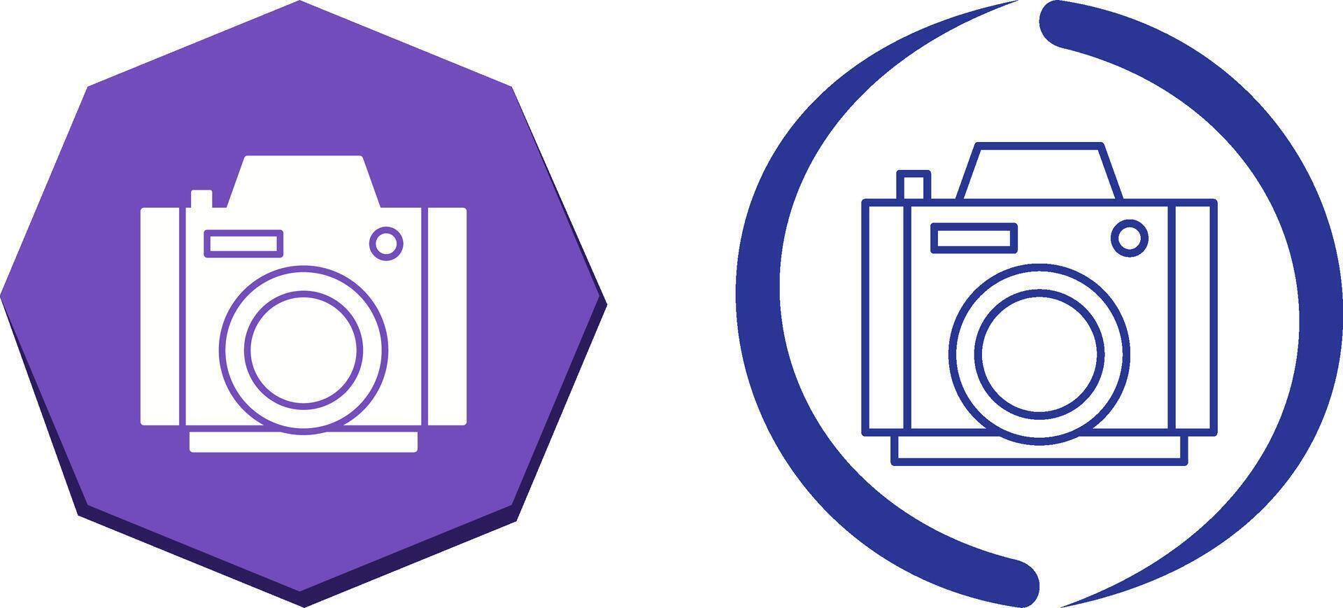 Photo Camera Icon Design vector