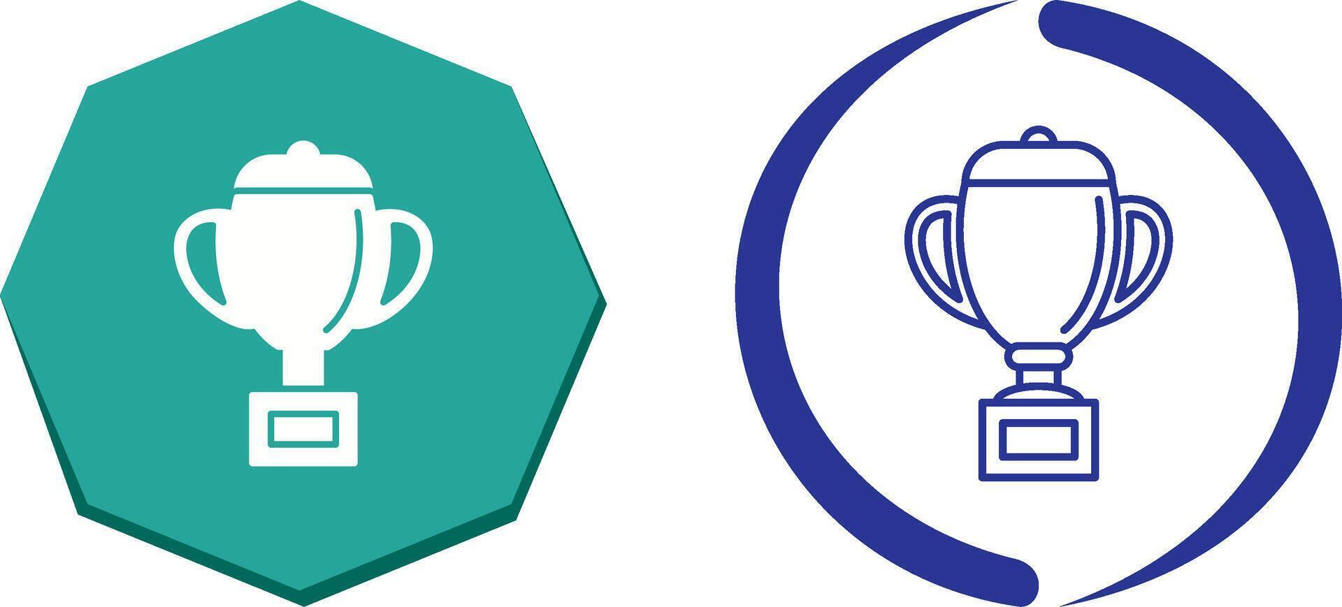 Trophy Icon Design vector