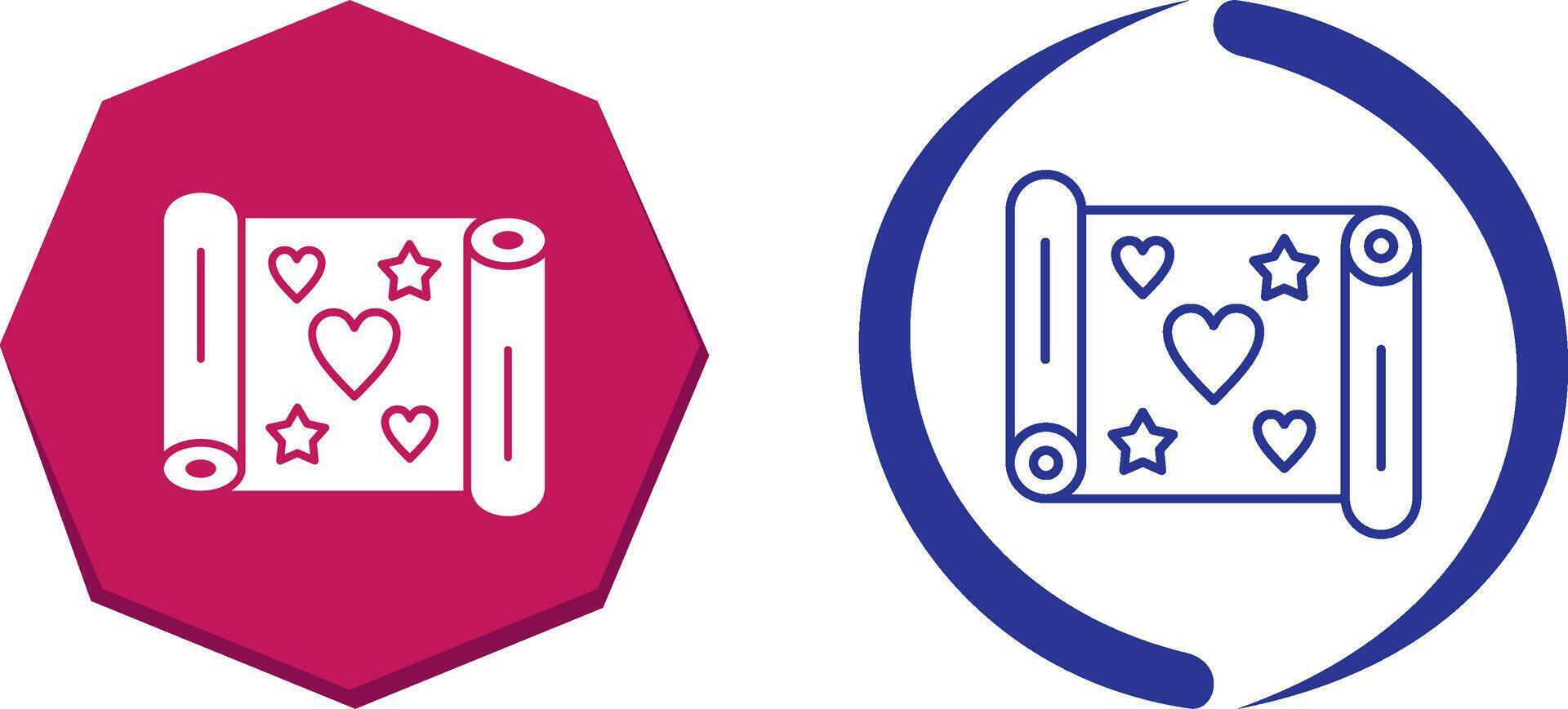 Gift Wrap Icon Design vector
