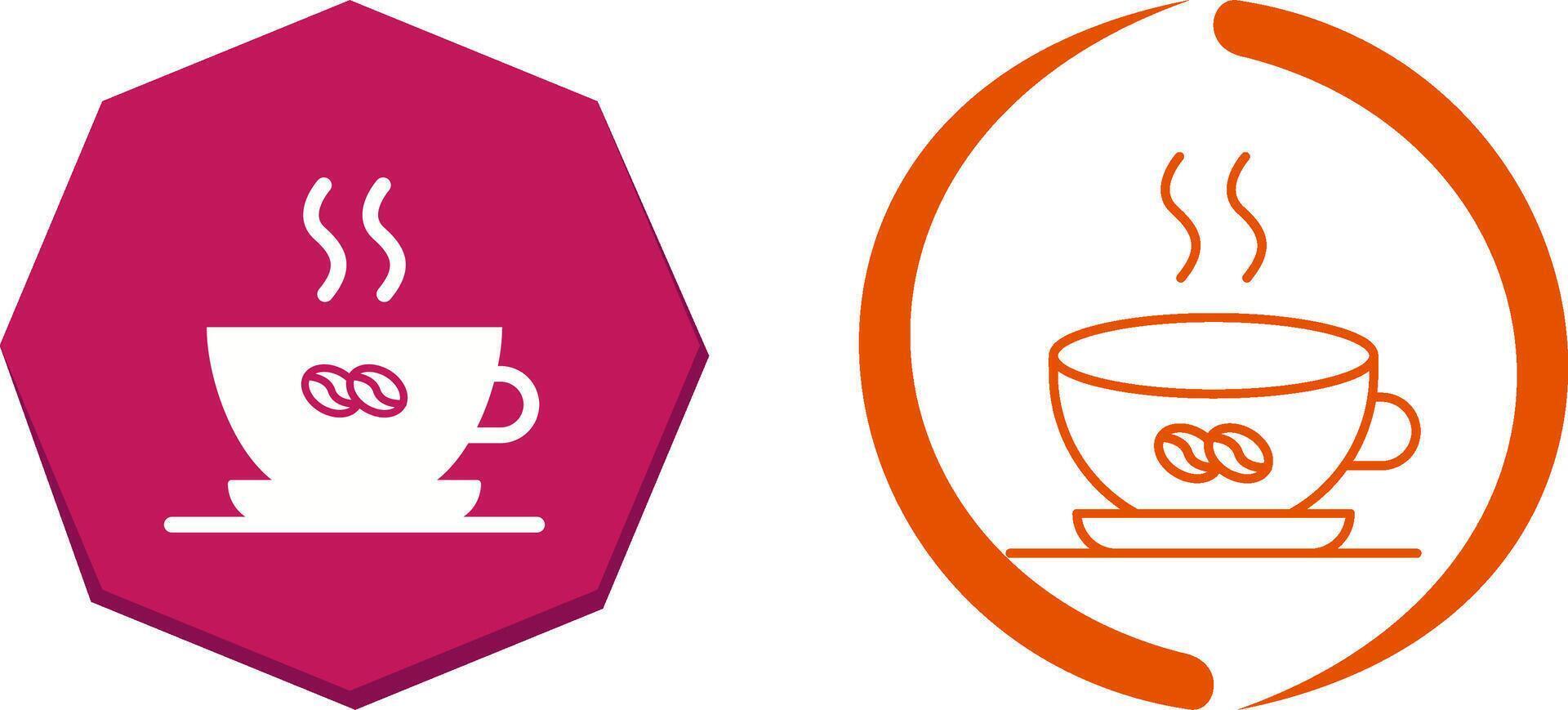 Coffee Cup Icon Design vector