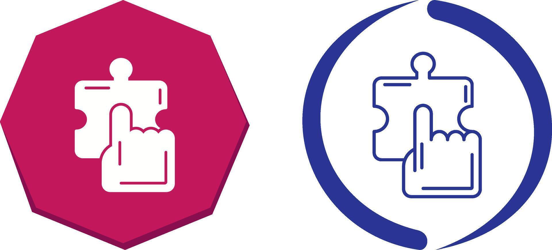Quick Selection Icon Design vector