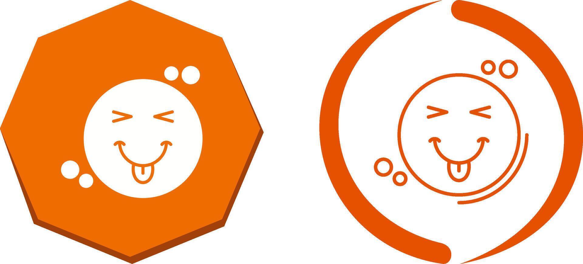 Naughty Icon Design vector