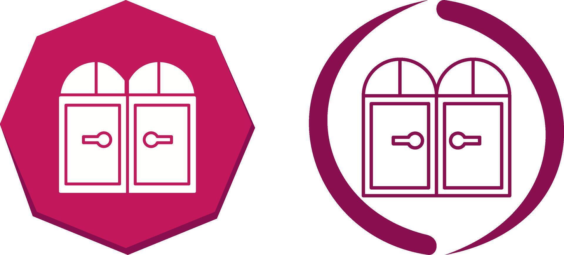 Door Icon Design vector