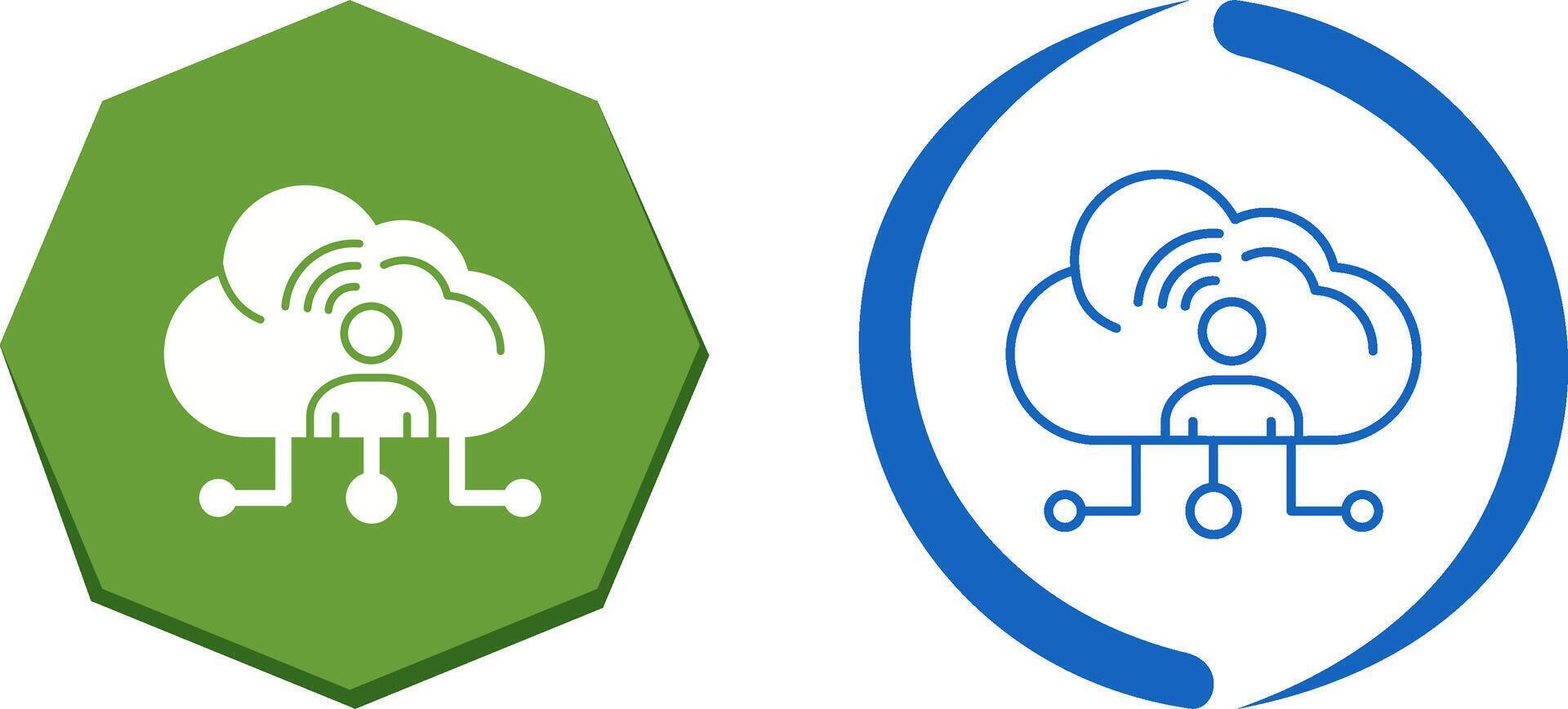 Network Icon Design vector
