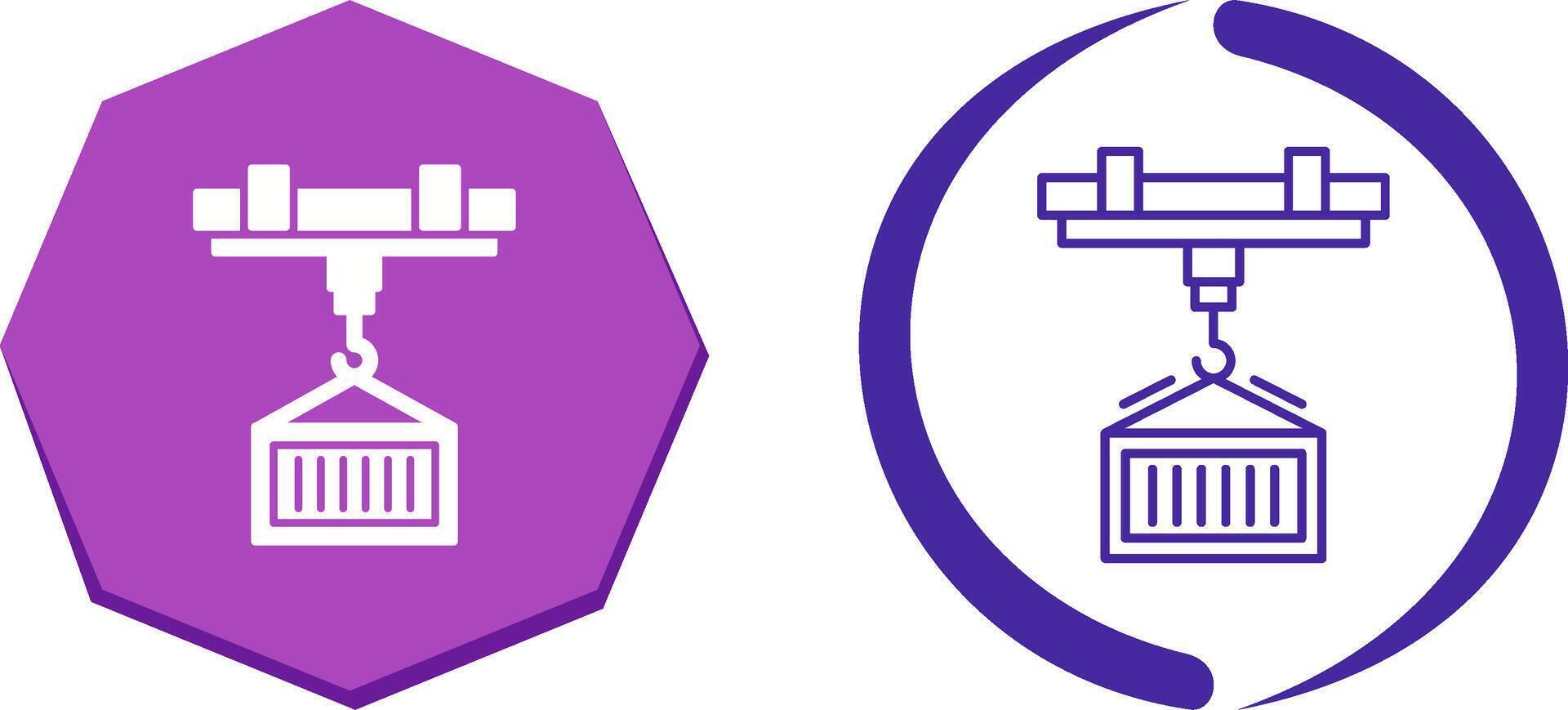 Crane Icon Design vector