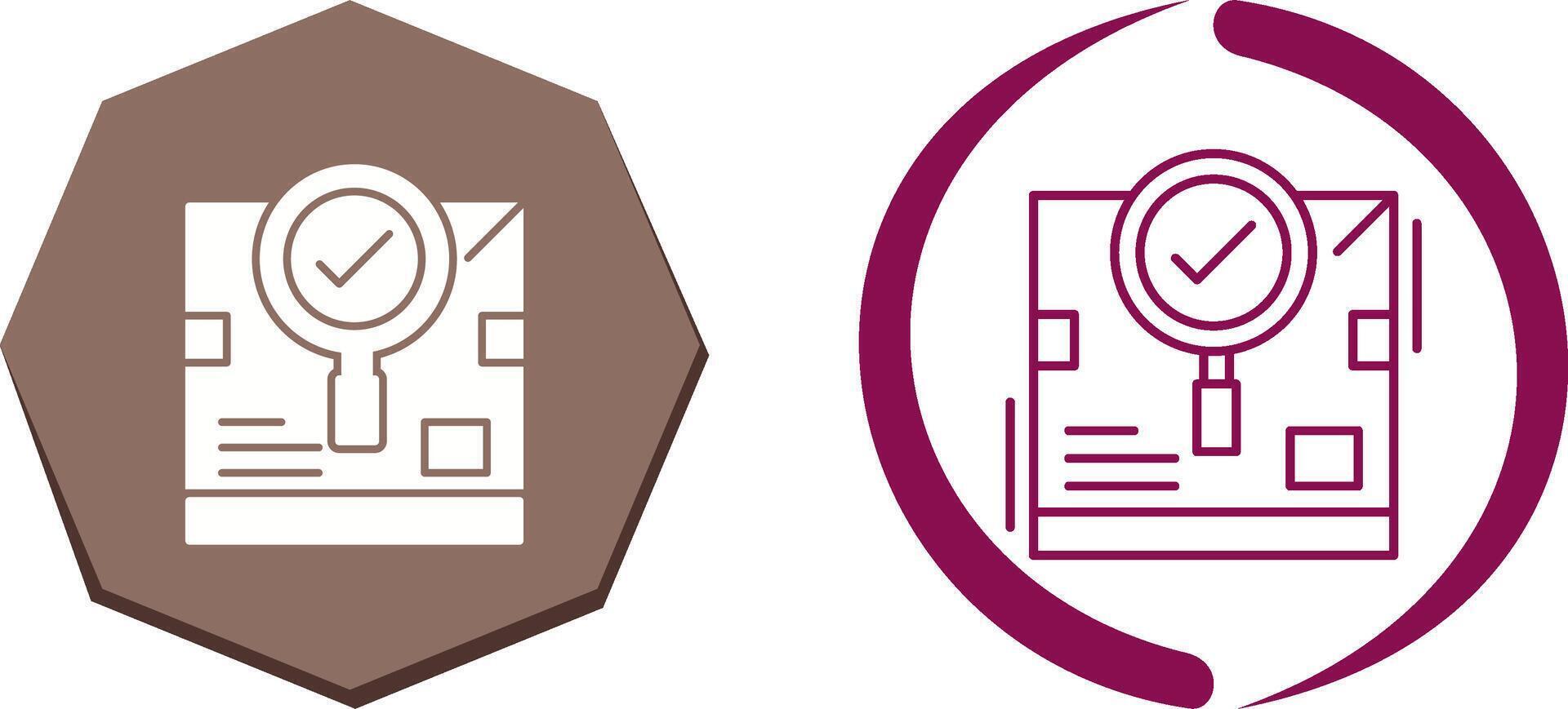 Search Icon Design vector