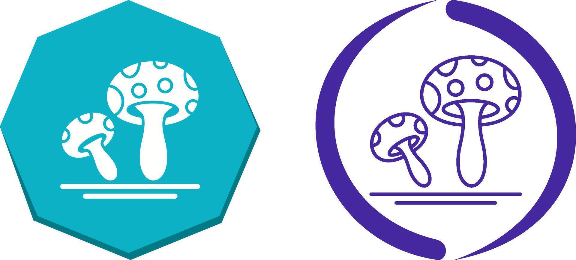 Mushroom Icon Design vector