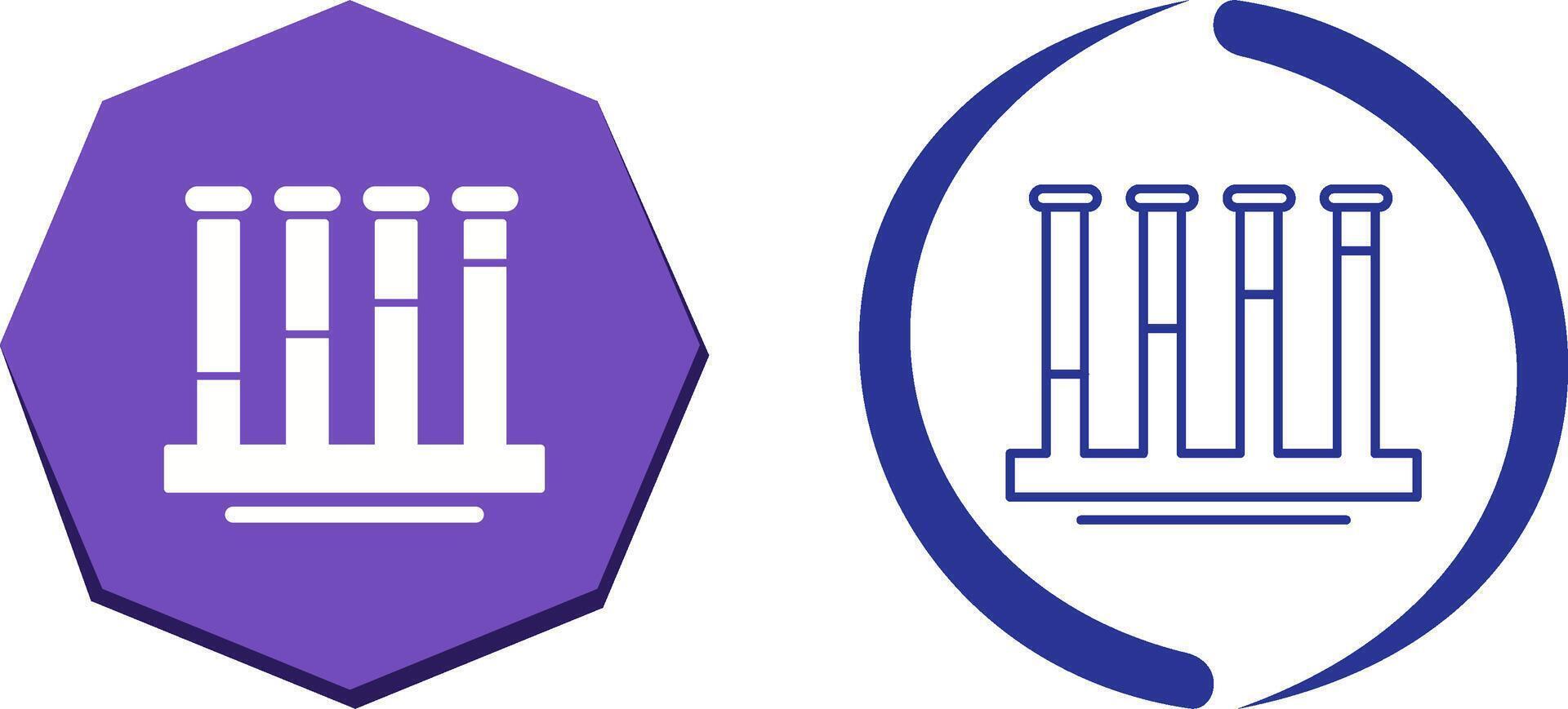 Communicating Vessels Icon Design vector