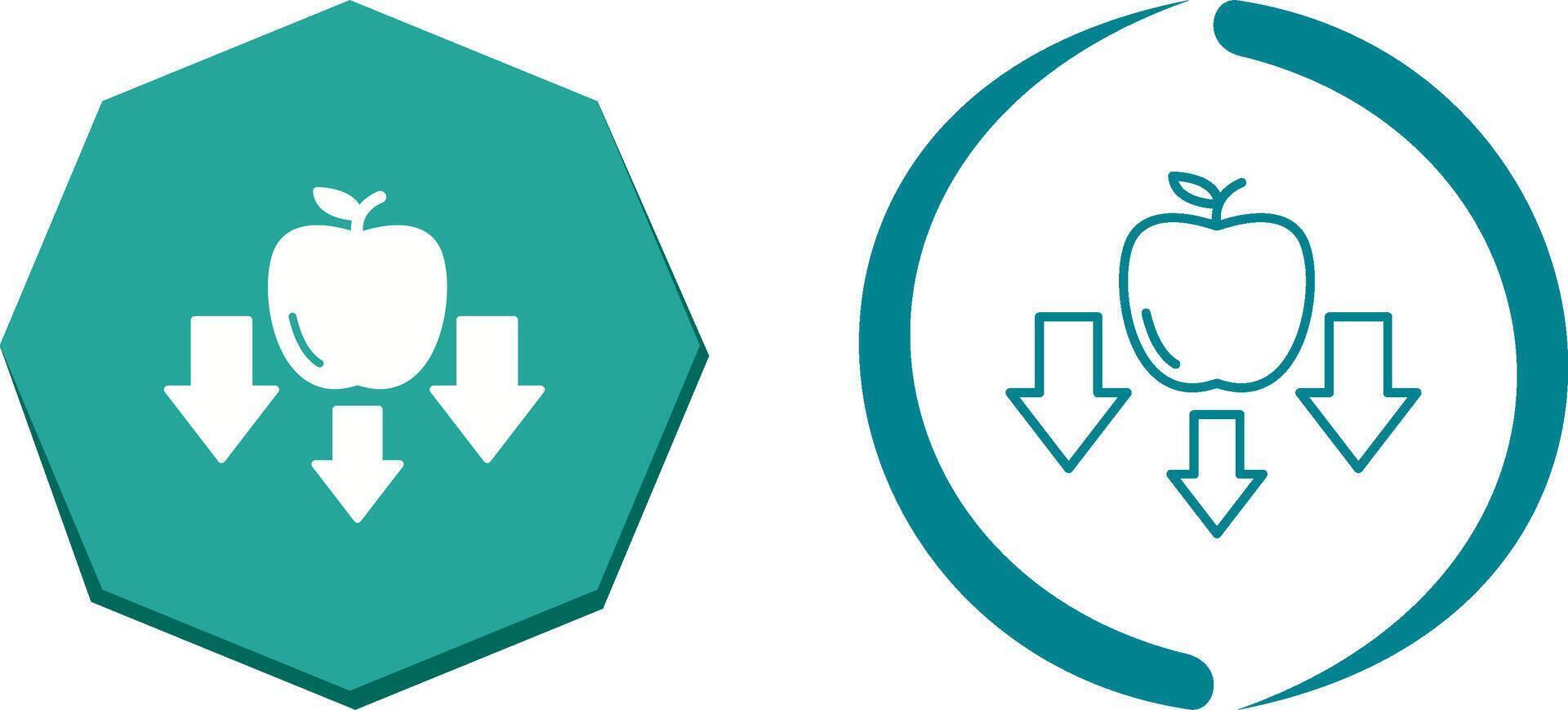 Gravity Icon Design vector