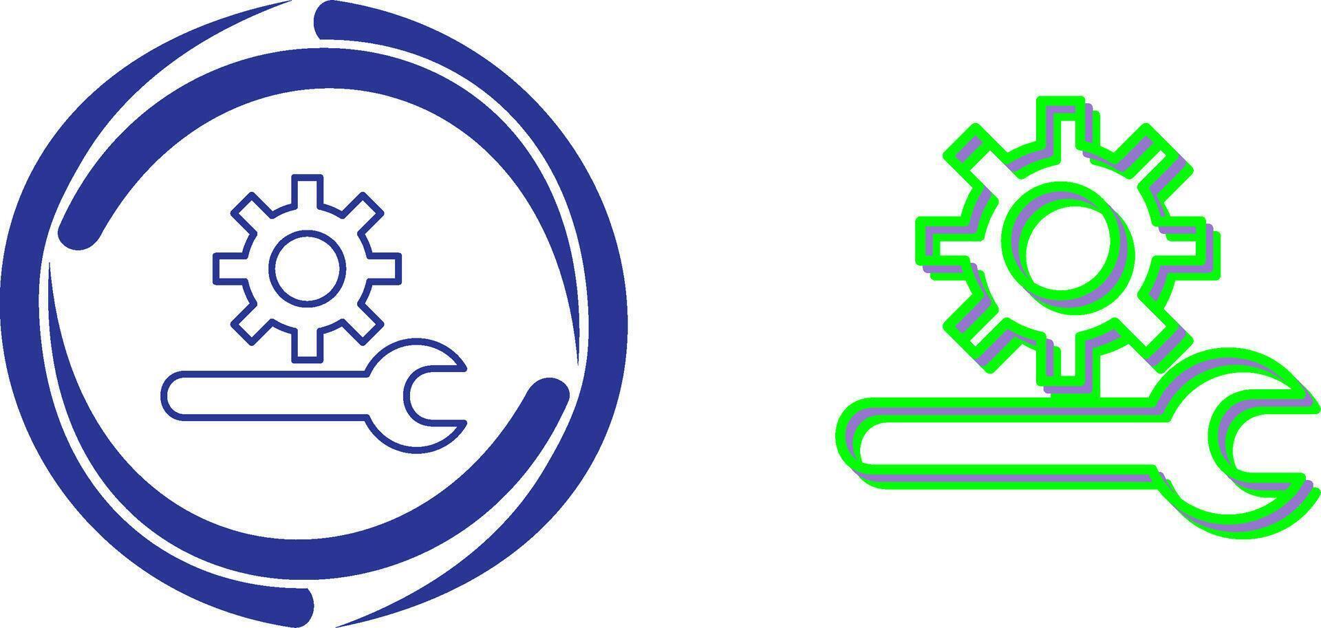 Unique Technical Support Icon Design vector