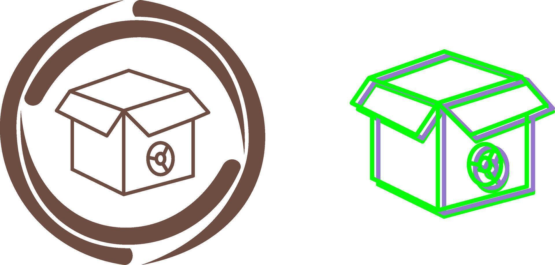 Unique Seo Packages Icon Design vector