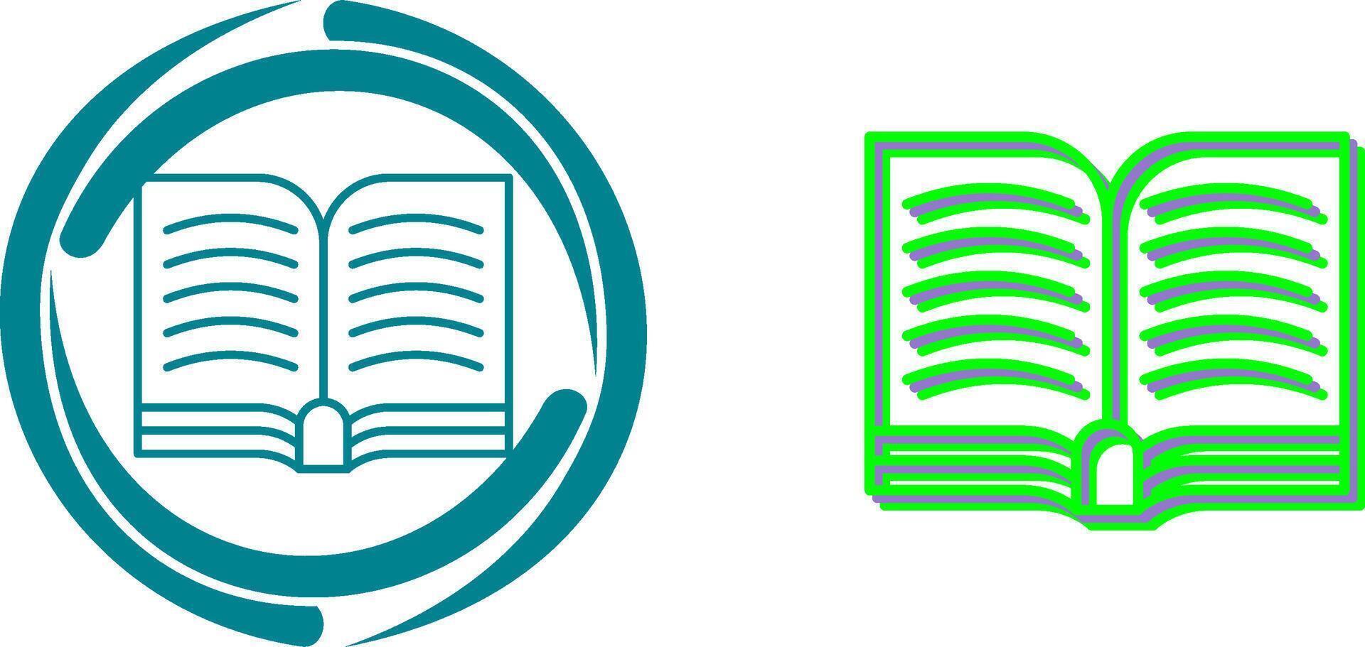 Book Icon Design vector