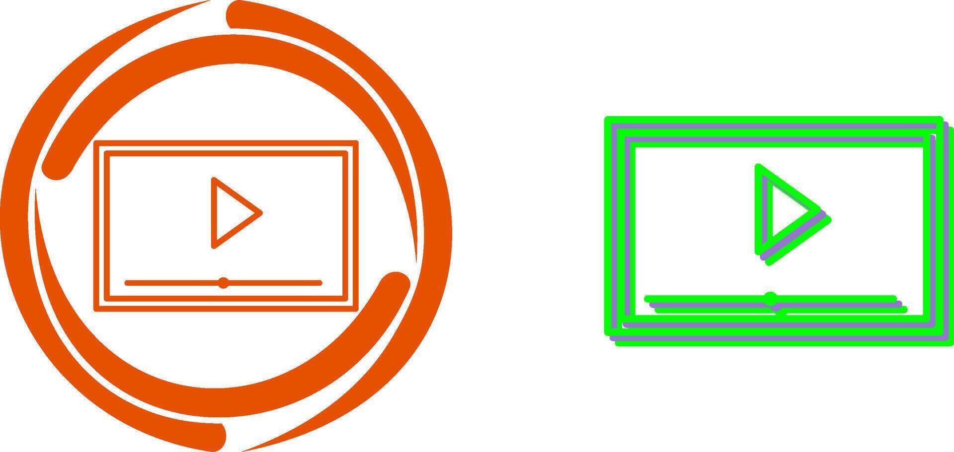 Screening Icon Design vector