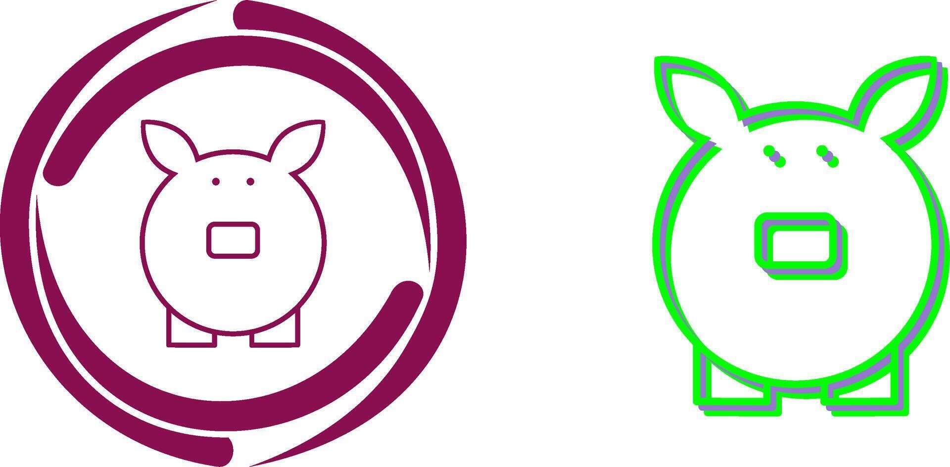Unique Savings Icon Design vector