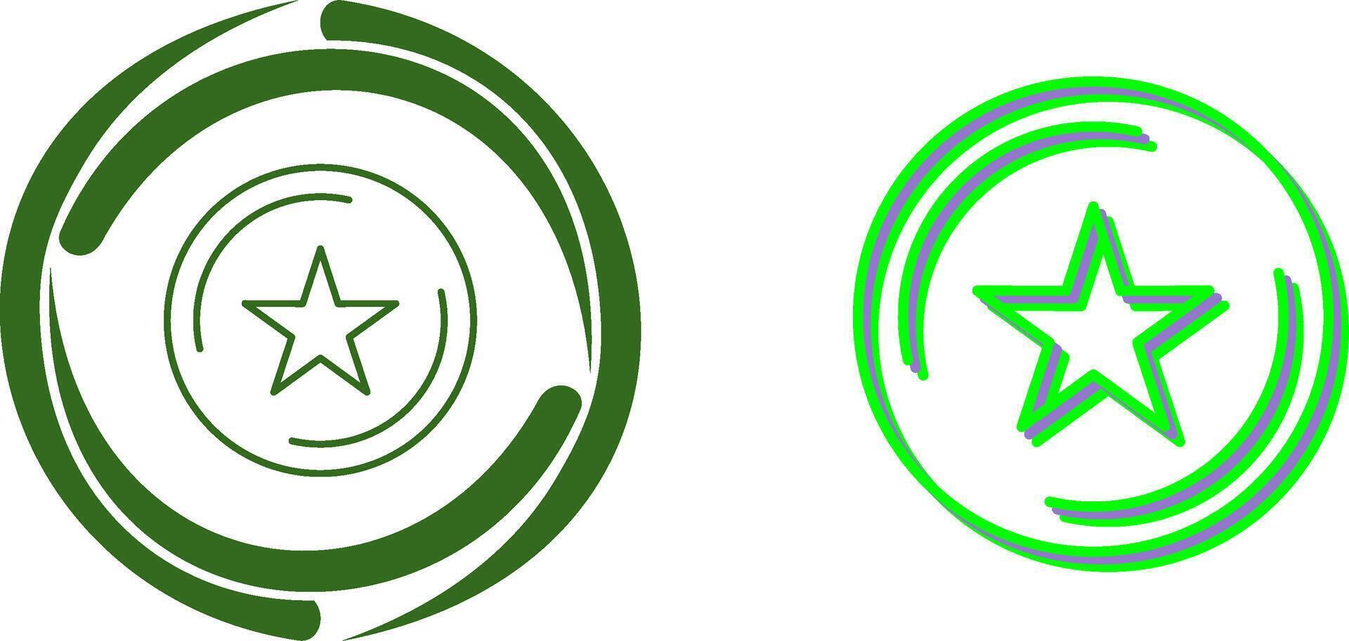 Unique Favorite Icon Design vector