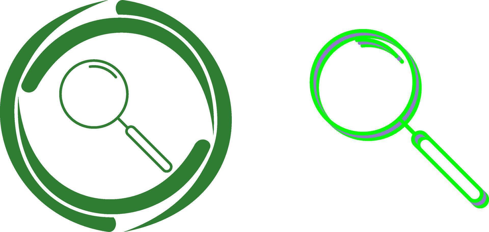 Unique Search Icon Design vector