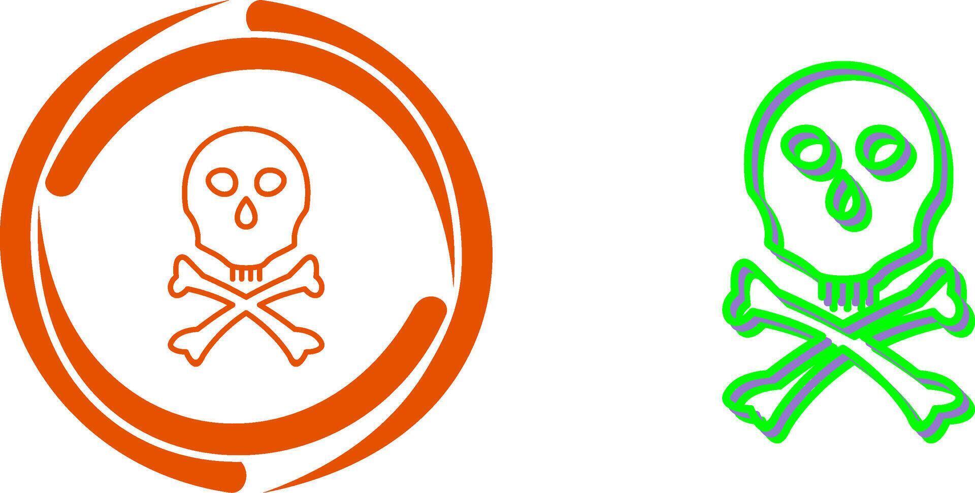 Death Sign Icon Design vector