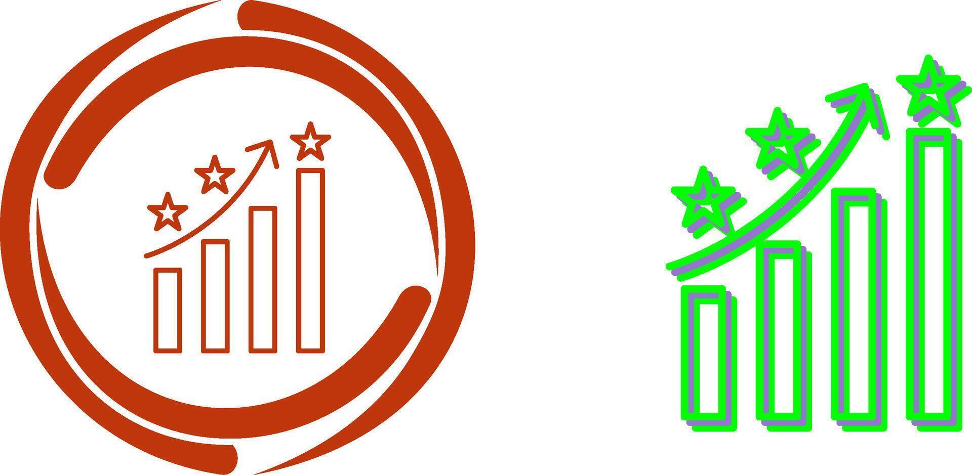 Unique Reputation Management Icon Design vector