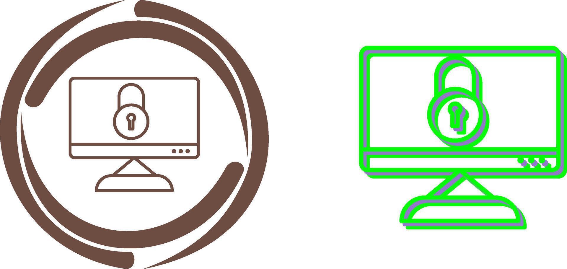 Unique Confidentiality Icon Design vector