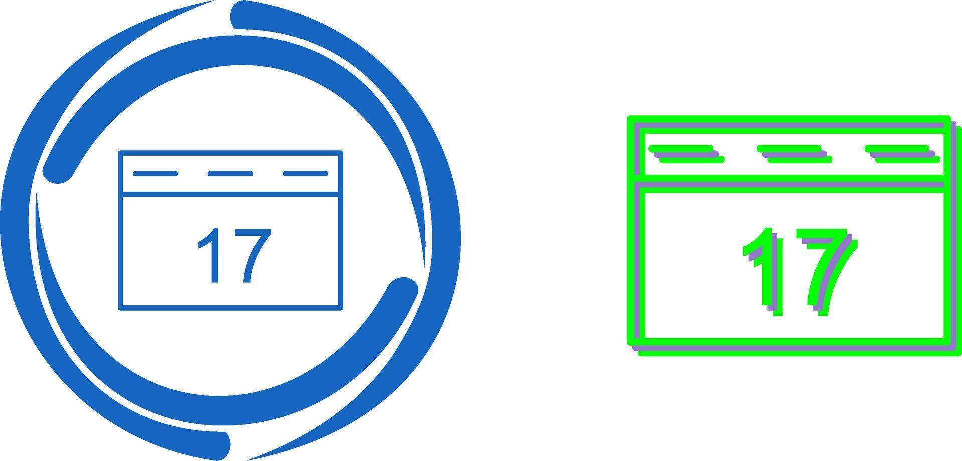 Unique Event Management Icon Design vector