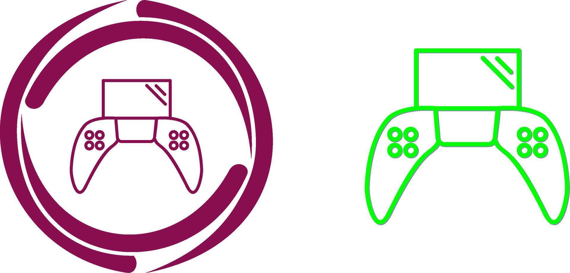 Unique Play Station Icon Design vector