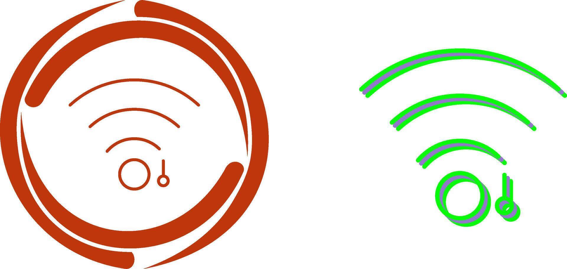 Unique WiFi Sign Icon Design vector