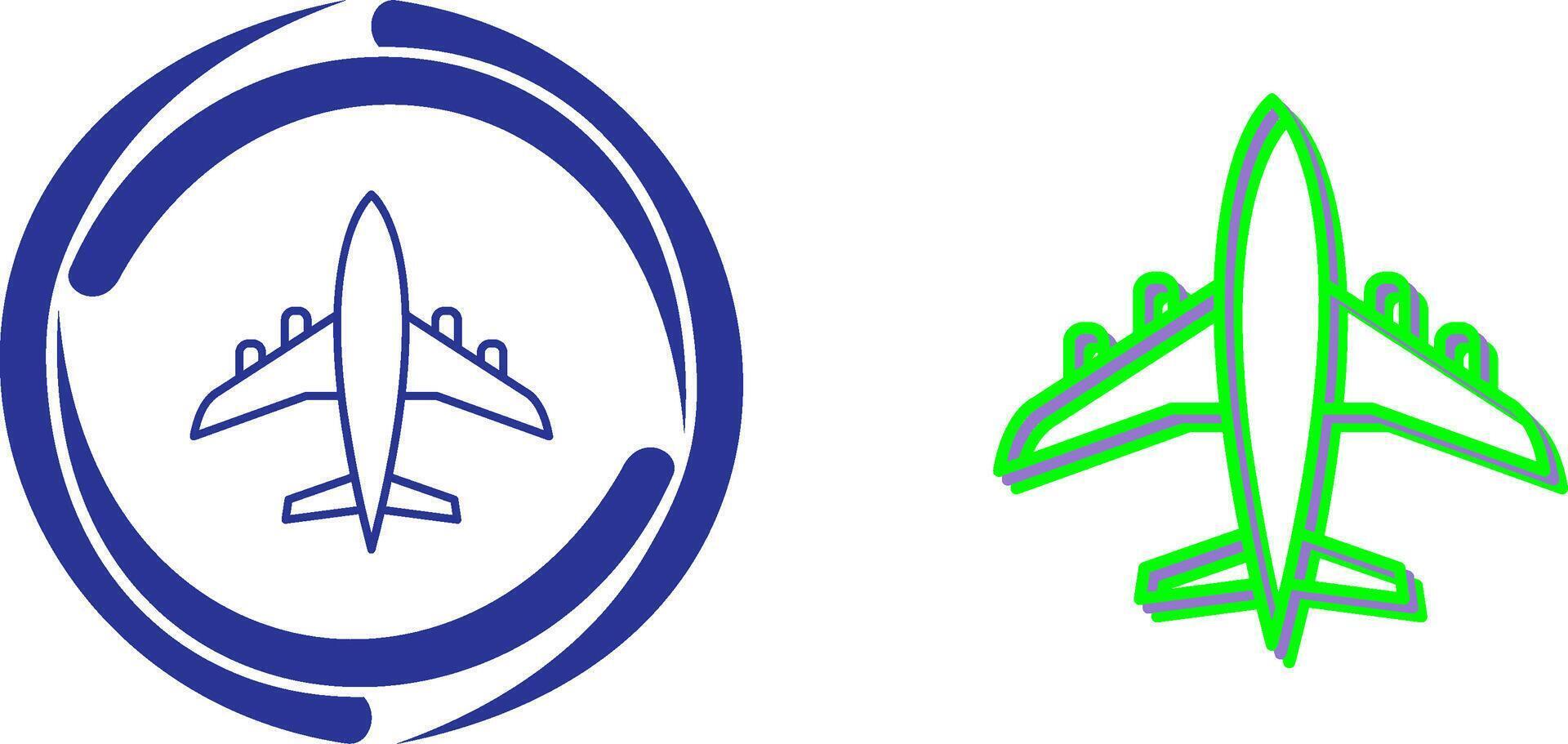 Aeroplane Icon Design vector