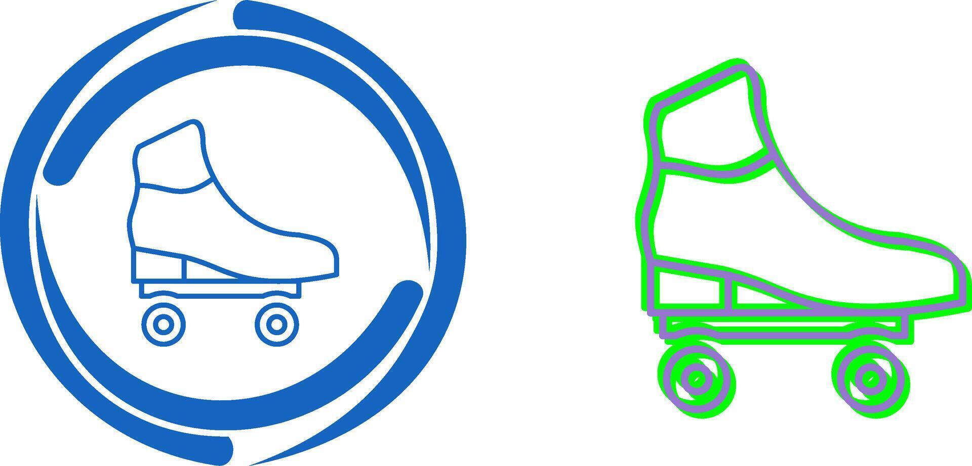 Skates Icon Design vector